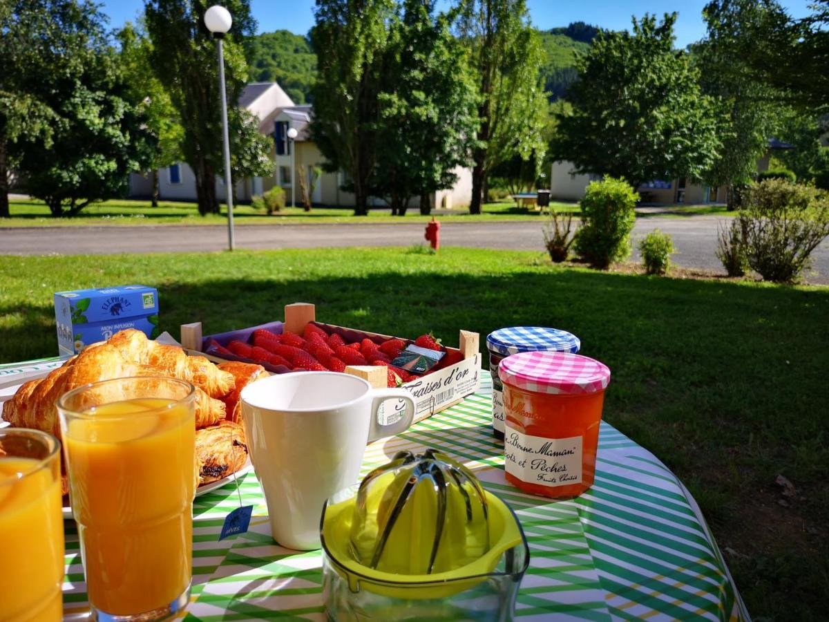 La Maison Bleue, Village Vacances, Piscine, Parking Saint Geniez d'Olt Bagian luar foto